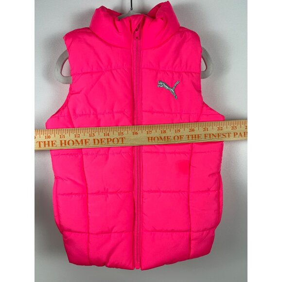 Puma Puffer Quilted Vest Jacket - Picture 8 of 11